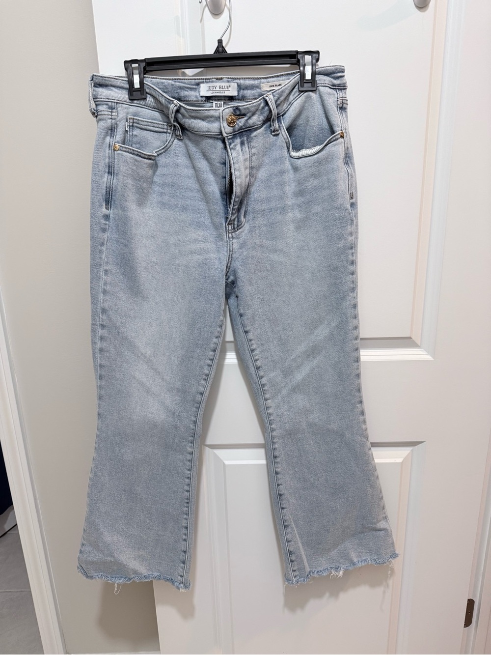 Judy Blue Light Wash Kick Flare Jeans